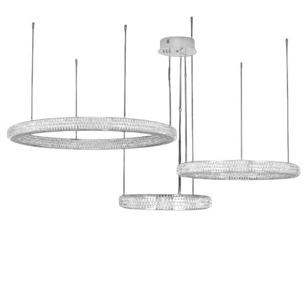  Đèn hiện đại Cerchi silver 