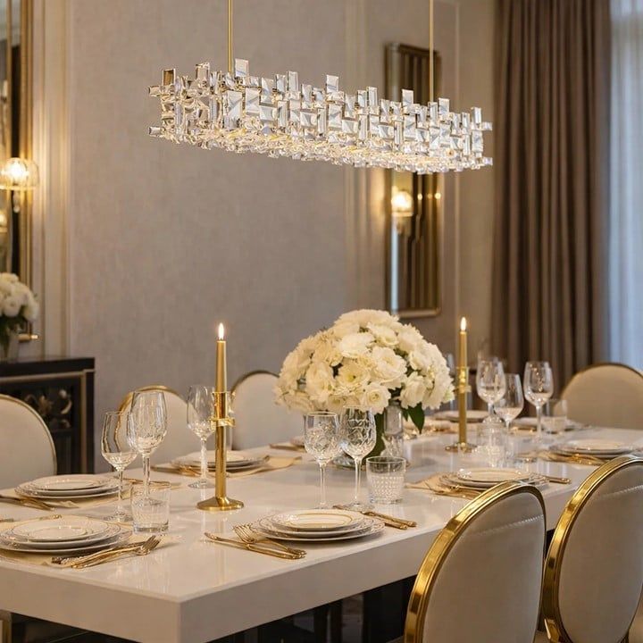  Đèn hiện đại Tetris gold 