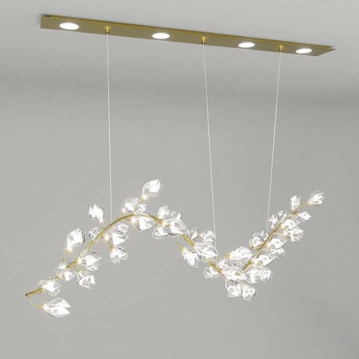  Đèn pha lê Tulipani re NCS 527 