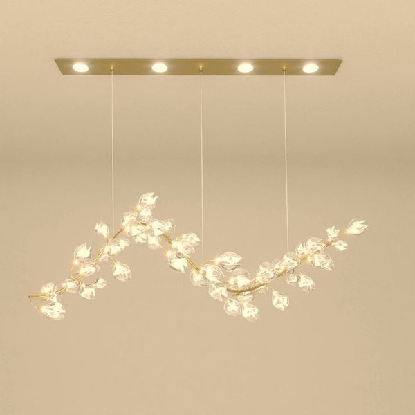  Đèn pha lê Tulipani re NCS 527 