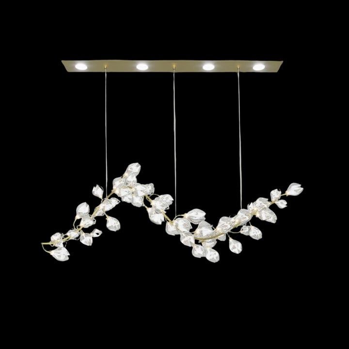  Đèn pha lê Tulipani re NCS 527 