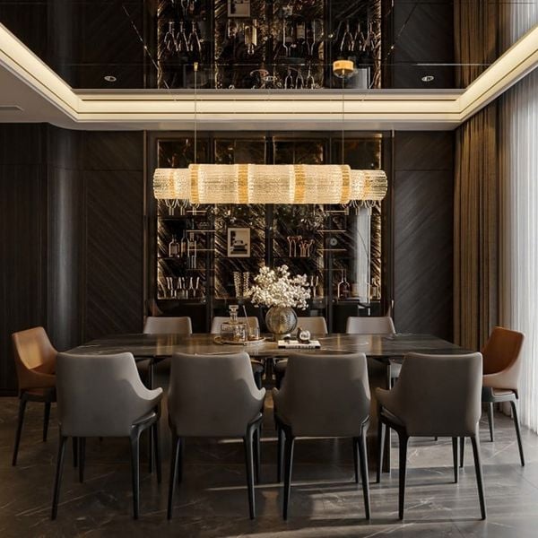  Đèn pha lê Polaris 135 