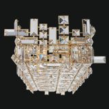  Đèn pha lê Tetris 150 