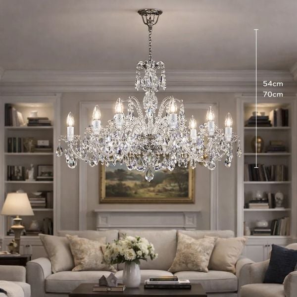  Đèn chùm pha lê Alma 8 