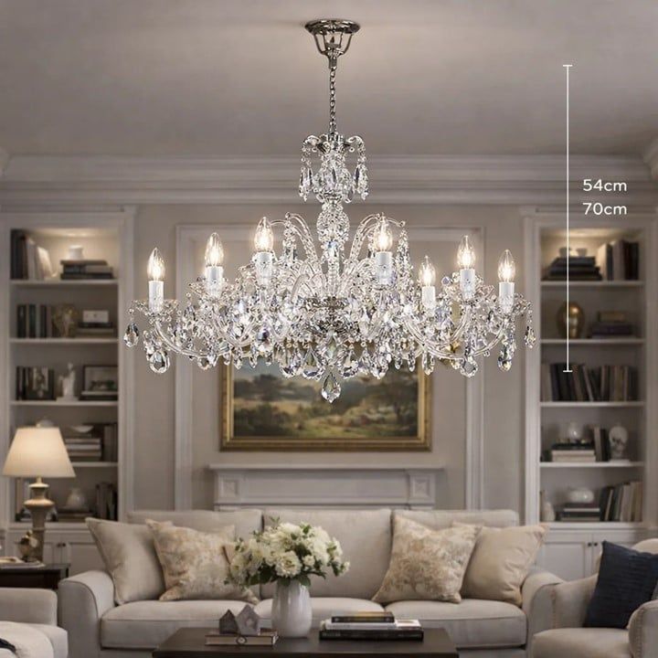  Đèn chùm pha lê Alma 8 