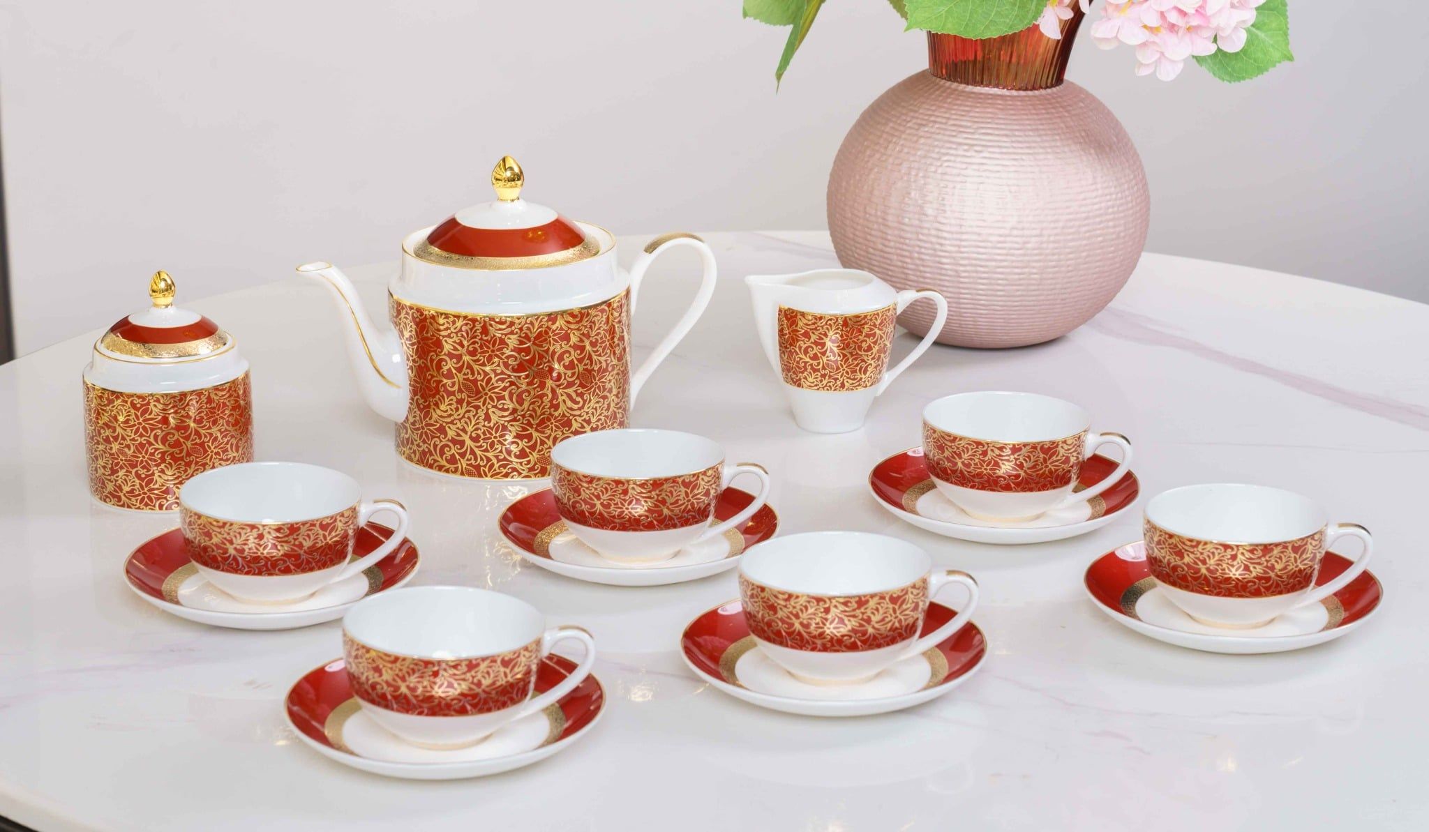  Bộ cà phê Abbey đỏ Spedona 