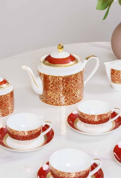  Bộ cà phê Abbey đỏ Spedona 