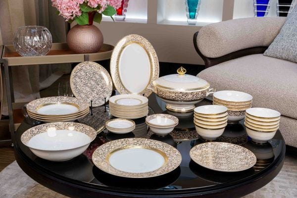  Bộ đồ ăn Abbey kem 41 sản phẩm Spedona 