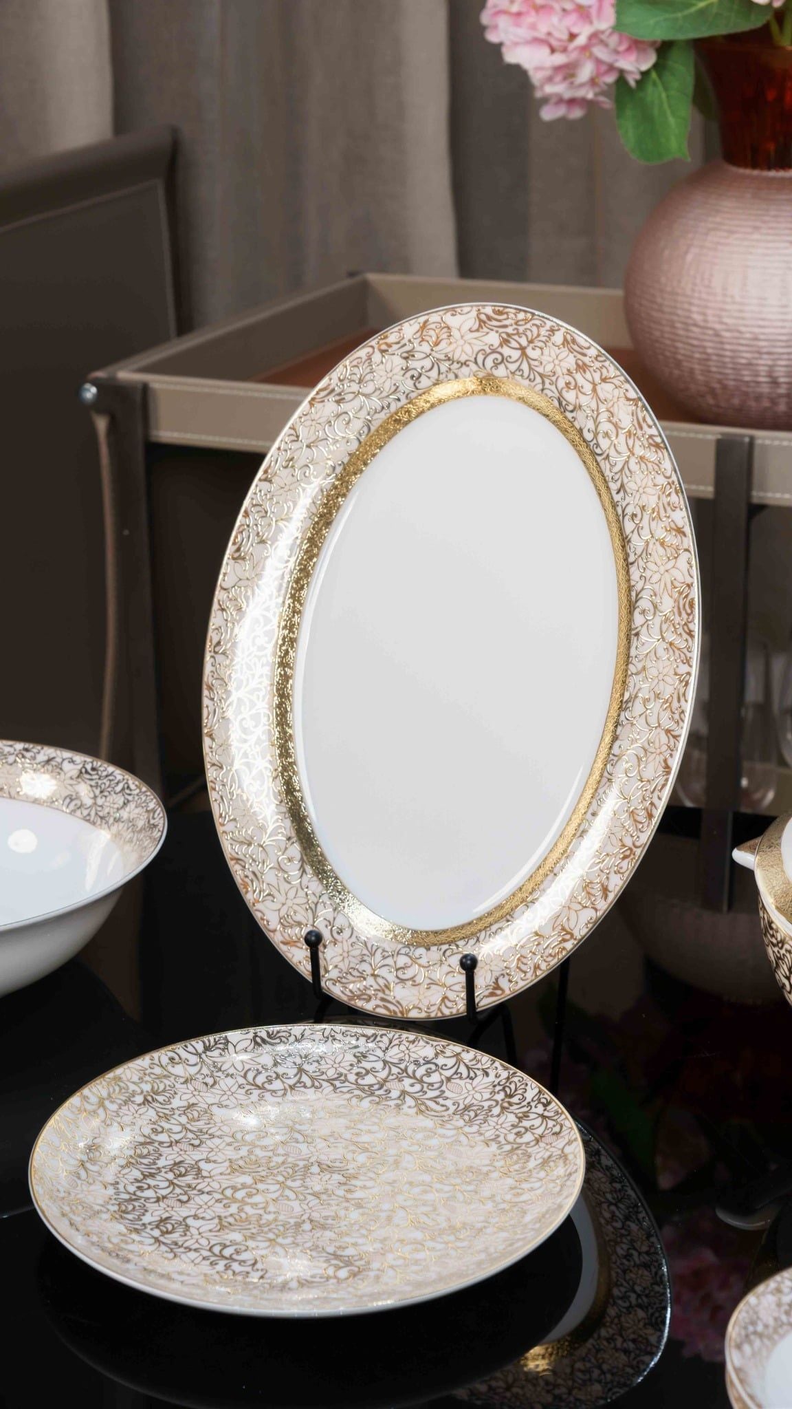  Bộ đồ ăn Abbey kem 41 sản phẩm Spedona 