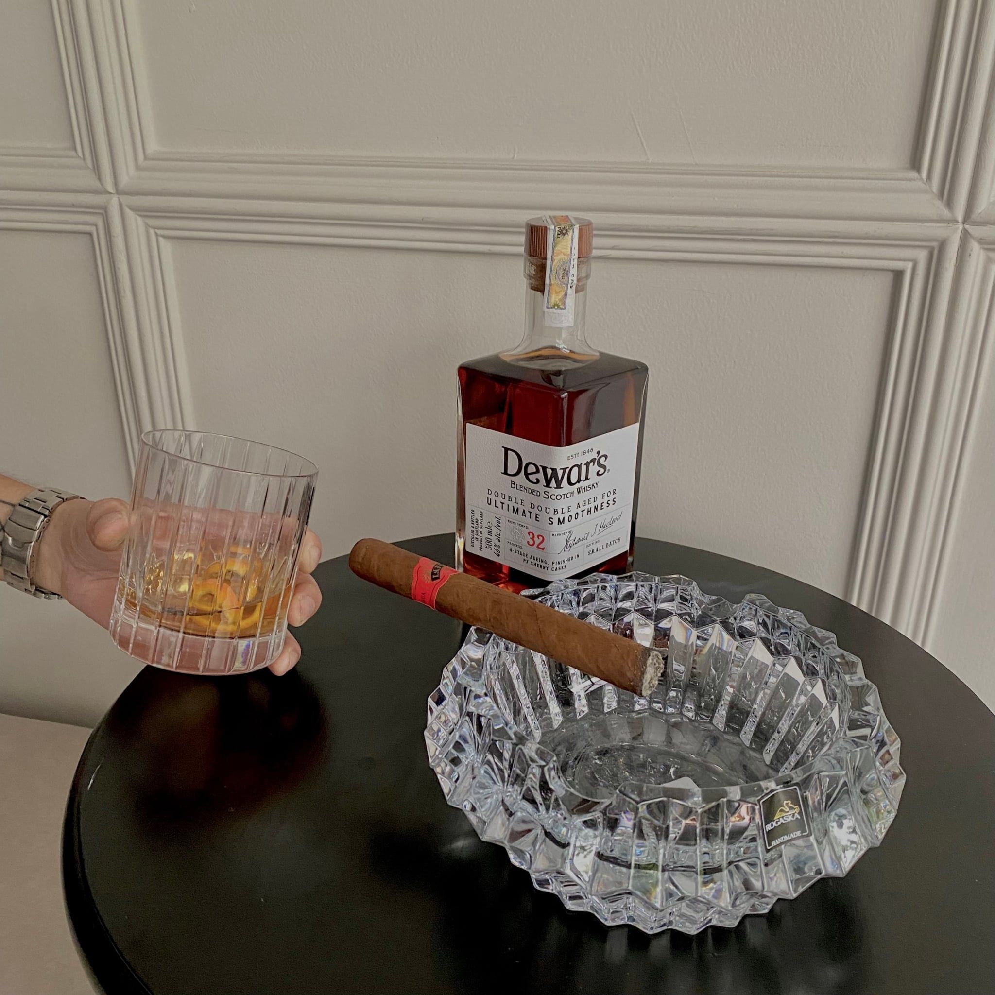  Gạt tàn pha lê Crown Jewel 