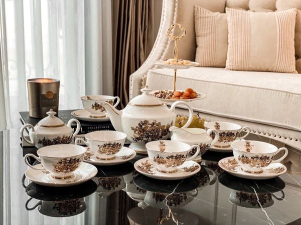  Bộ Cafe cúc vàng 