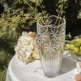  Lọ hoa pha lê bom hoa thị 25cm 