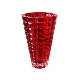  Lọ hoa Millenium đỏ 26cm Crystal Bohemia 