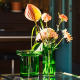  Lọ hoa pha lê Limelight Rose xanh lá 