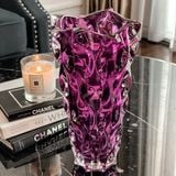  Lọ hoa pha lê Samba tím 