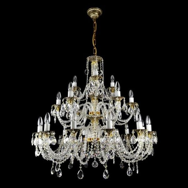  Đèn chùm pha lê Libra 21 alpha 