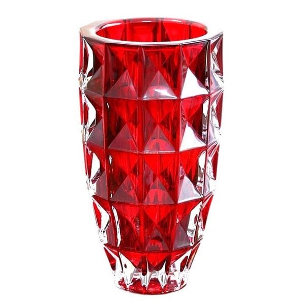  Lọ hoa kim cương đỏ 28cm 