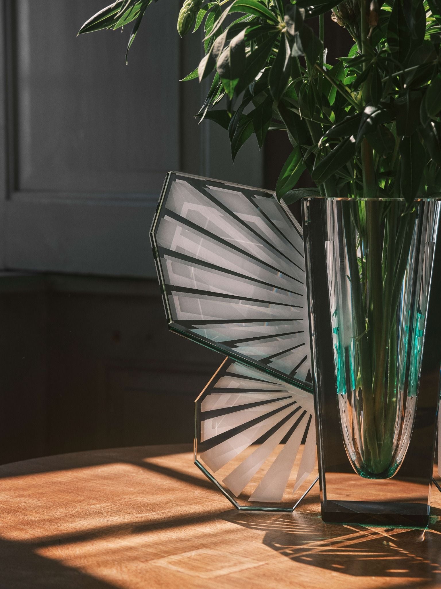  Lọ hoa Claire (Clear/Deep Green) Reflections Copenhagen 