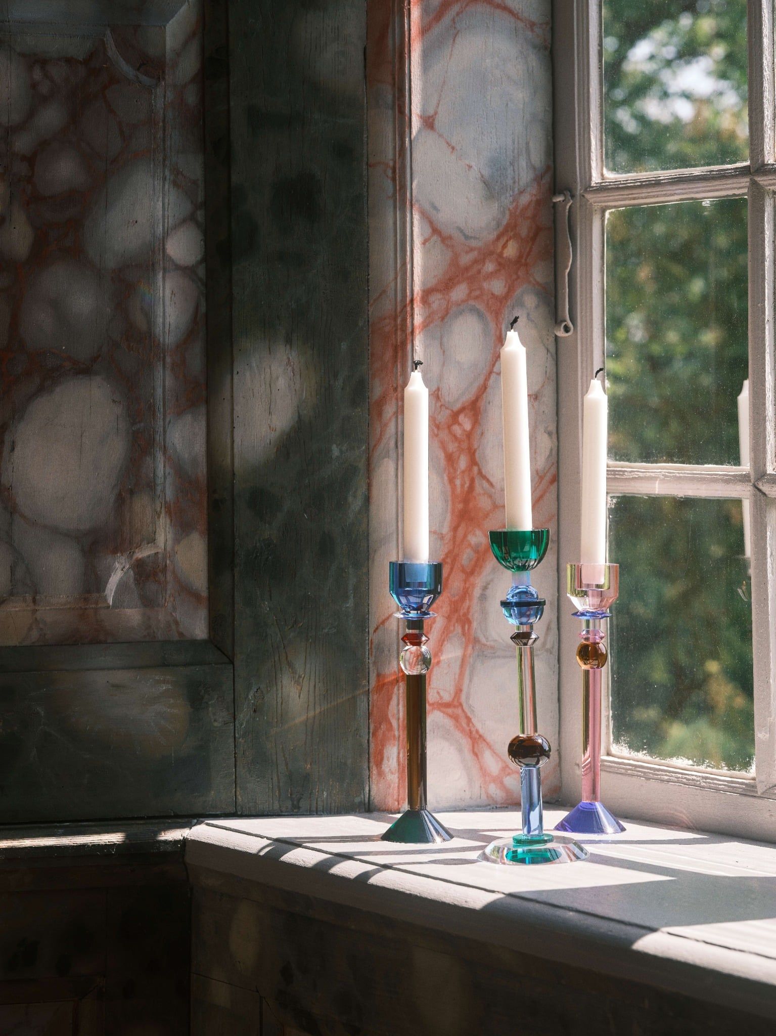  Chân nến Helene (Blue/Clear/Black/Red/Brown/Teal) Reflections Copenhagen 