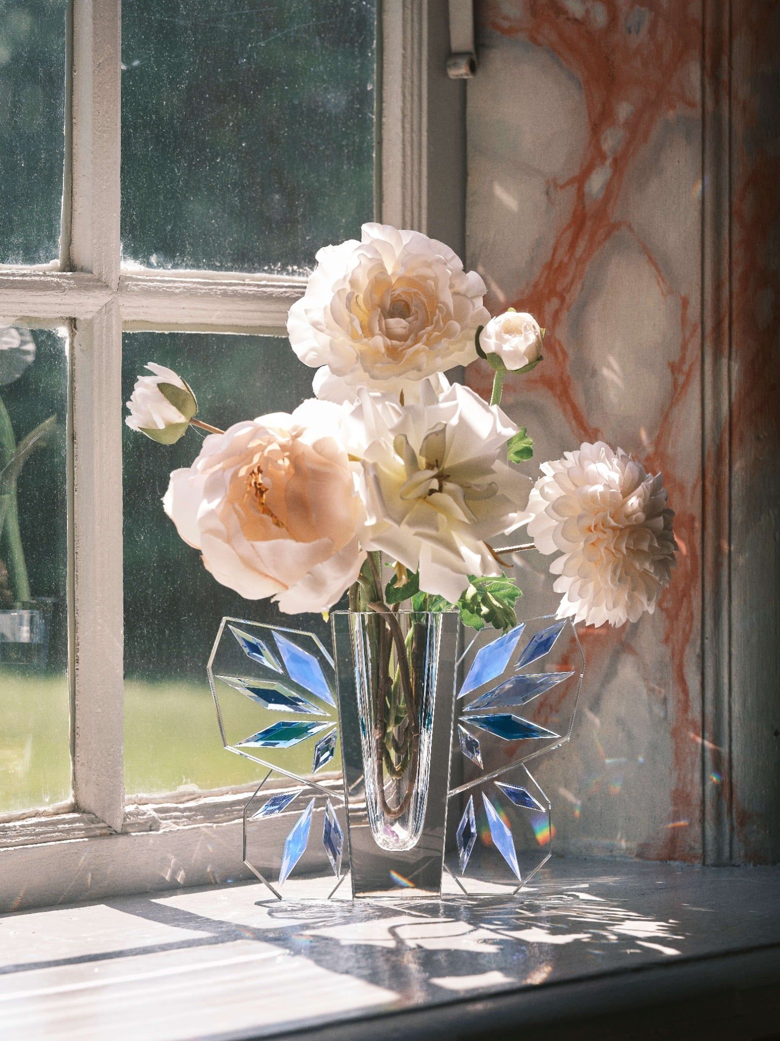  Lọ hoa Lucie (Clear/Cobalt/Sky/Blue/Petrol/Slate) Reflections Copenhagen 