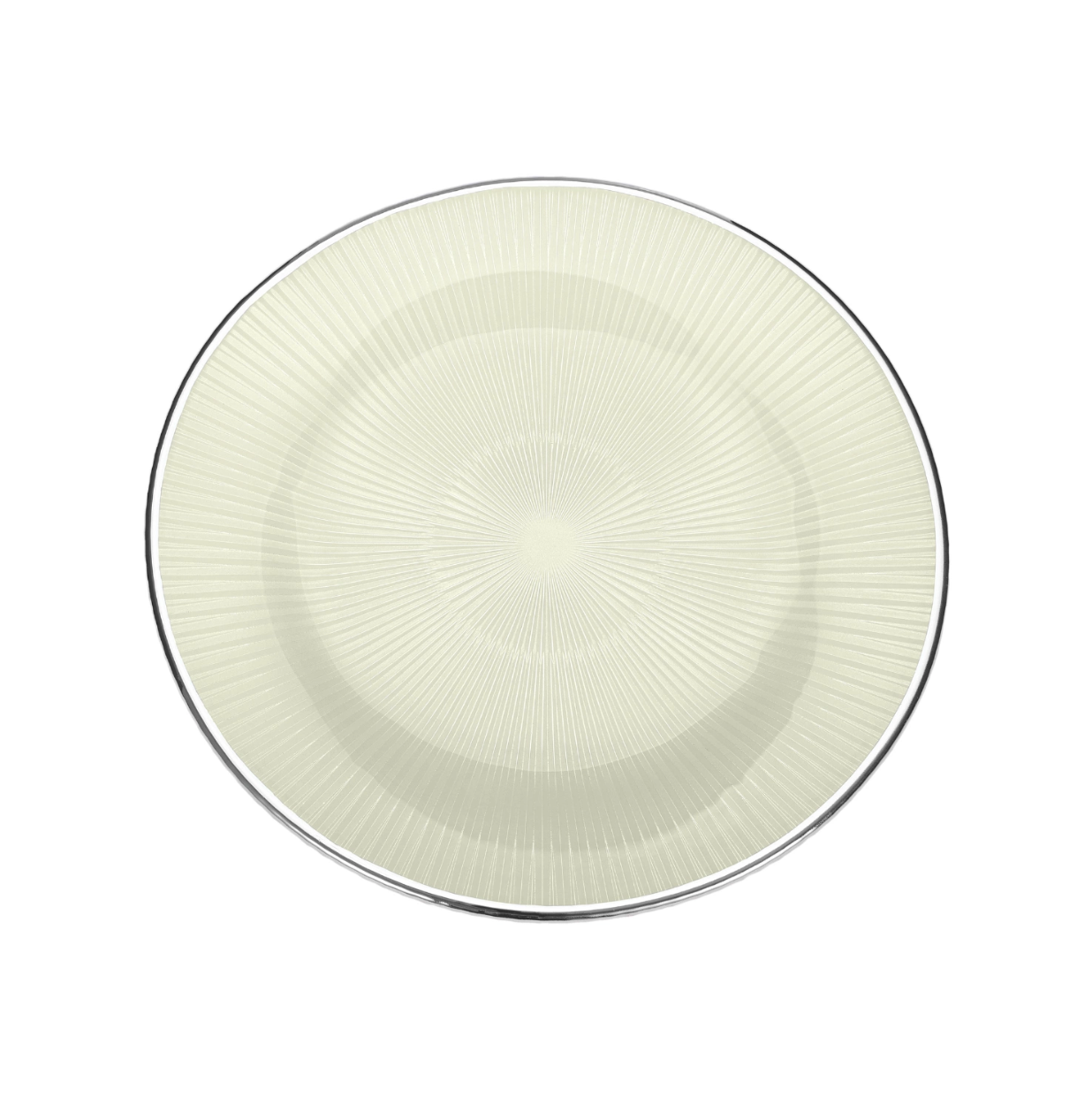  Đĩa Lirica Silver Cream 28cm IVV 