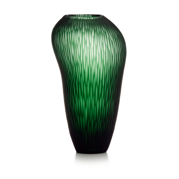  Bình hoa Carving Green Stain 36cm IVV 