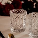  Set 6 cốc thấp Memphis 300ml Crystal Bohemia 