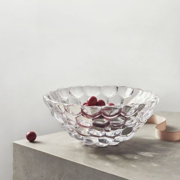  Tô pha lê Orrefors Raspberry 20.5cm 