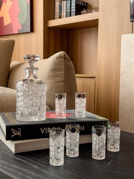  Bộ bình rượu Pito M57 500ml Crystal Bohemia 
