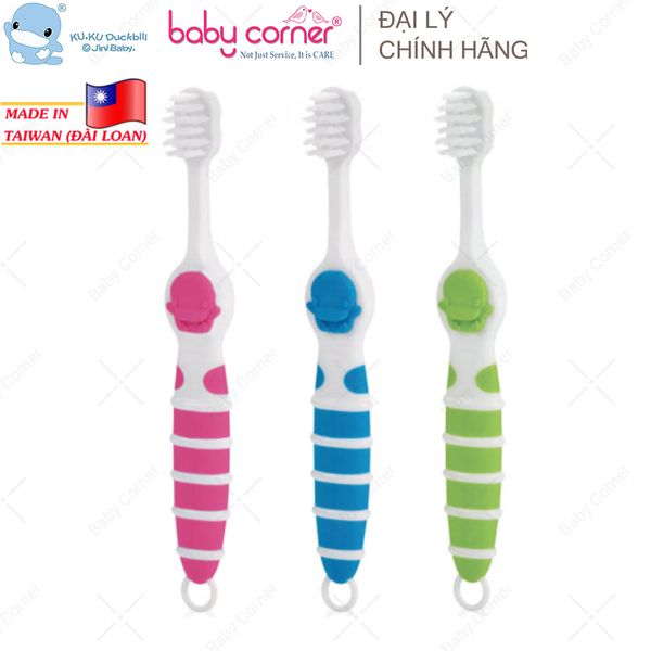  Bàn Chải Răng Kuku Cho Bé Từ 3-6 Tuổi (KU1129) 