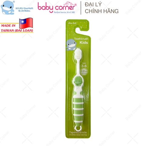  Bàn Chải Răng Kuku Cho Bé Từ 3-6 Tuổi (KU1129) 
