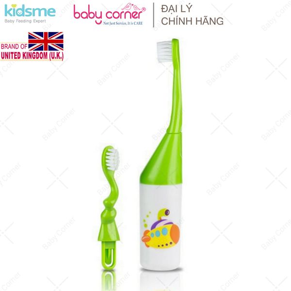  Bàn Chải Đánh Răng Có Lục Lạc Kidsme (Kèm 1 Đầu Chải Thay Thế) 