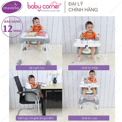  Ghế Ăn Đa Năng 3in1 Mastela 1016 