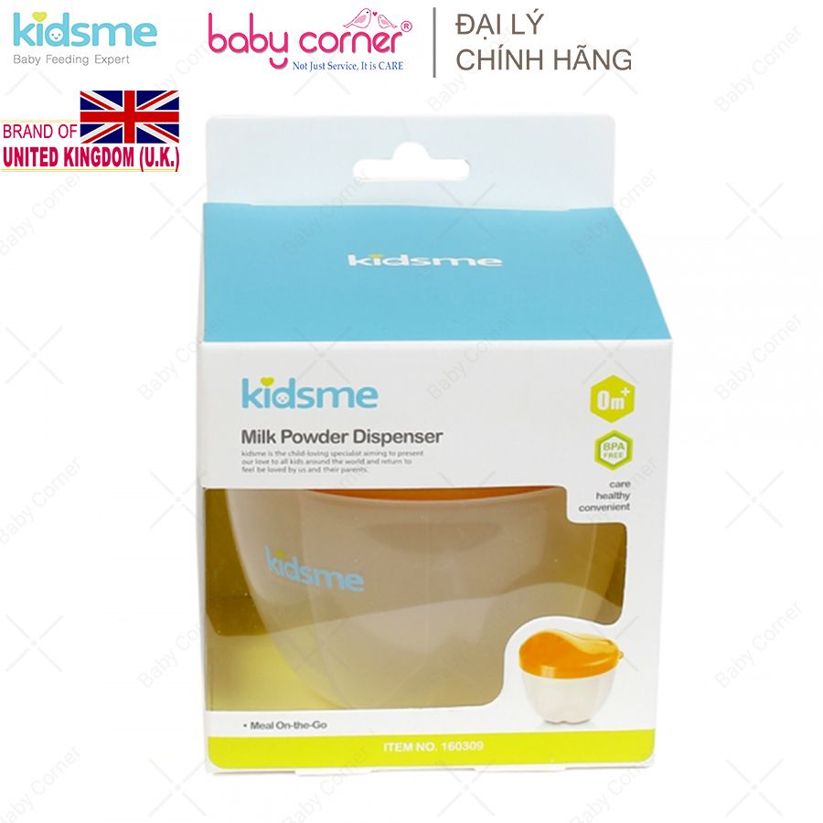  Hộp Chia Sữa Tròn 4 Ngăn Kidsme 