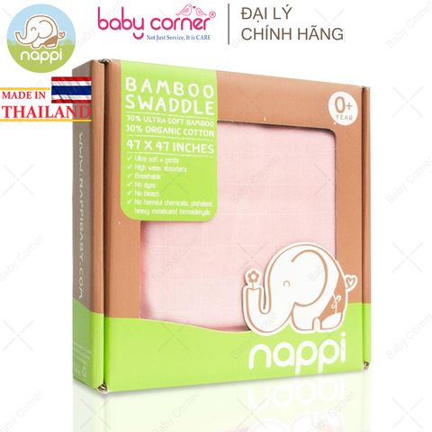  Khăn Sợi Tre Nappi 120cm x 120cm (Hộp 1 Khăn) 
