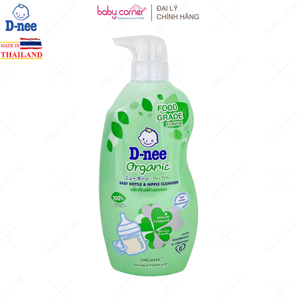  Nước Rửa Bình Sữa DNEE Organic Dạng Chai, 600ML 