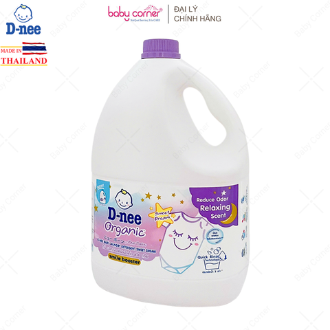  Nước Giặt Quần Áo Em Bé DNEE Tím (Sweet Dream) 3L 