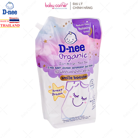  Nước Giặt Quần Áo Em Bé DNEE Tím (Sweet Dream), Dạng Túi 3.6L 
