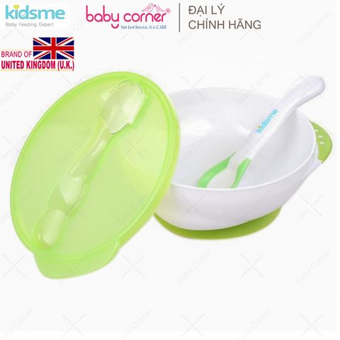  Bộ Tô Chống Trượt (Kèm Muỗng Báo Nhiệt) Kidsme 
