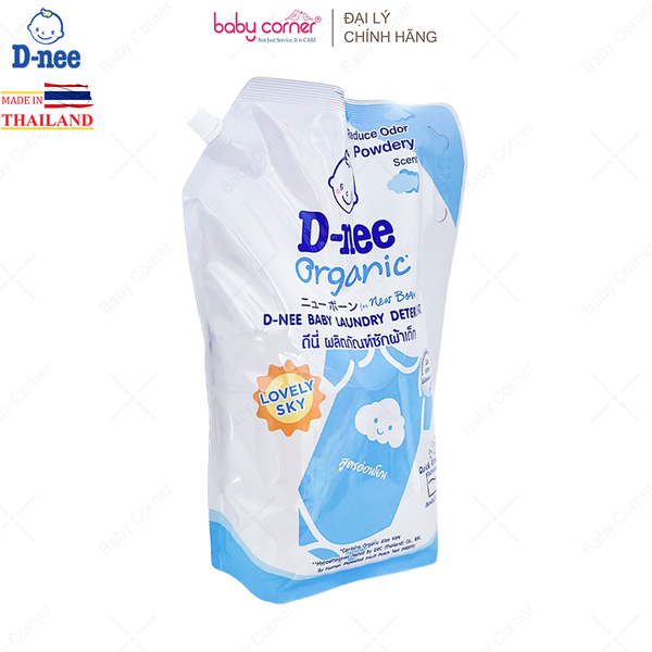  Nước Giặt Quần Áo Em Bé DNEE Xanh Dương, Dạng Túi 3.6L 