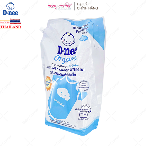  Nước Giặt Quần Áo Em Bé DNEE Xanh Dương, Dạng Túi 3.6L 