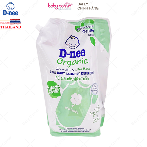  Nước Giặt Quần Áo Em Bé DNEE Xanh Lá, Dạng Túi 3.6L 