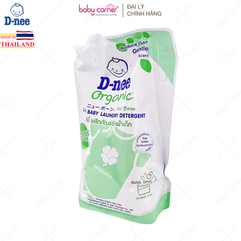 Nước Giặt Quần Áo Em Bé DNEE Xanh Lá, Dạng Túi 3.6L 