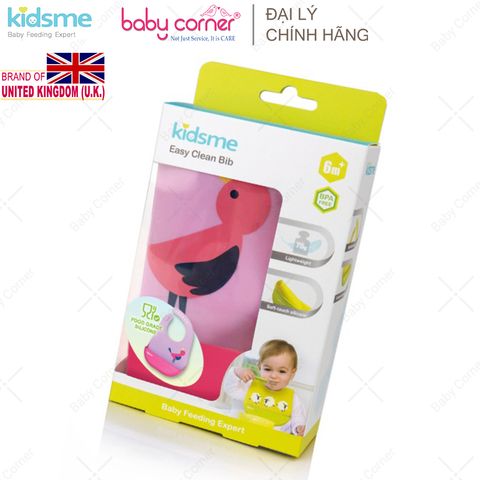  Yếm Ăn Silicone Kidsme 