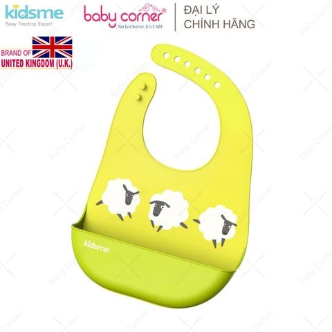  Yếm Ăn Silicone Kidsme 