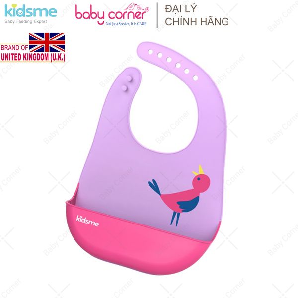  Yếm Ăn Silicone Kidsme 