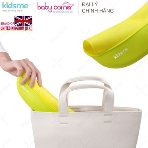  Yếm Ăn Silicone Kidsme 