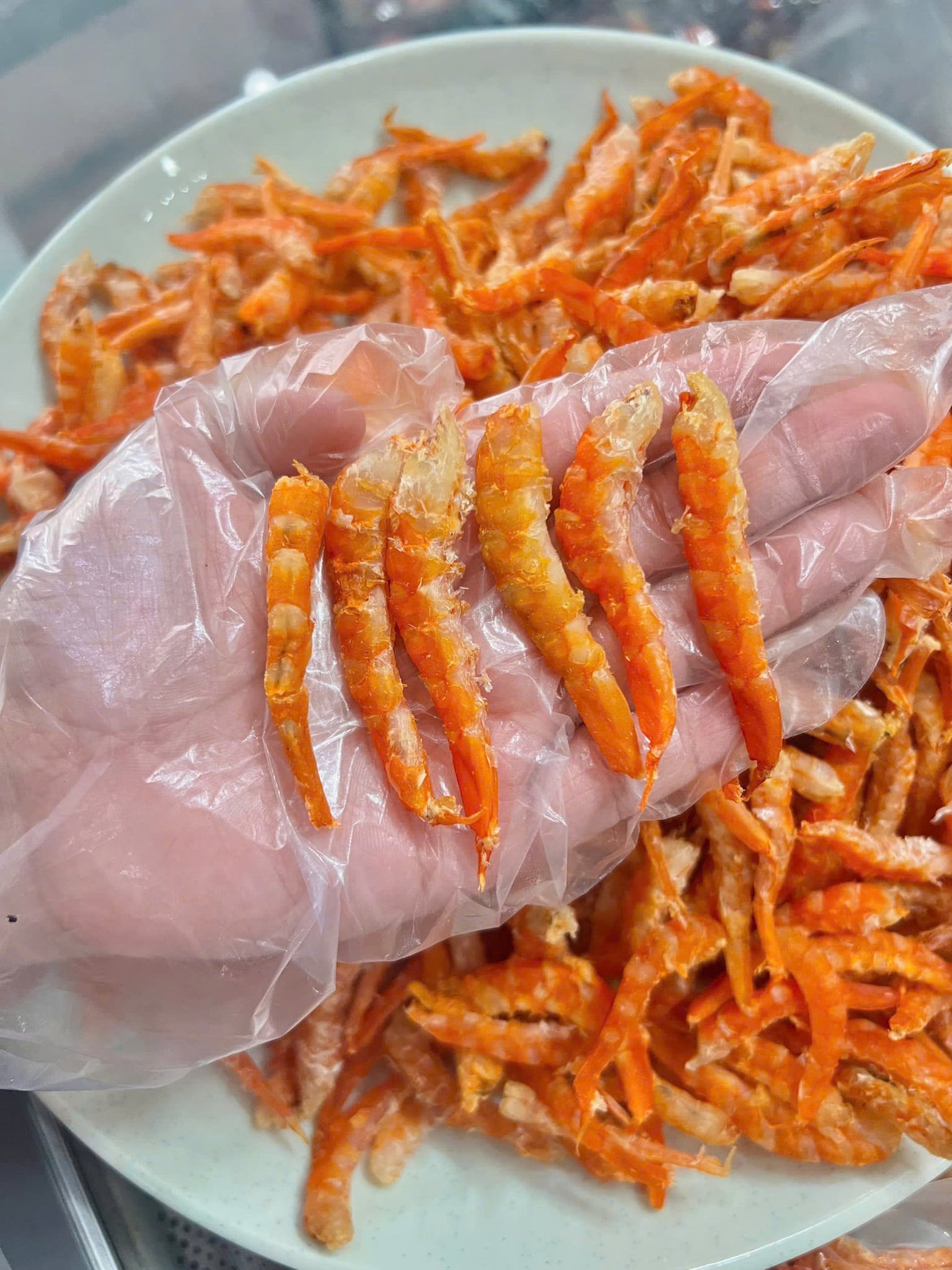  Khô tôm đất móng chim- 250g/túi 
