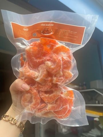  TÔM KHÔ VIP - 250gram/túi 