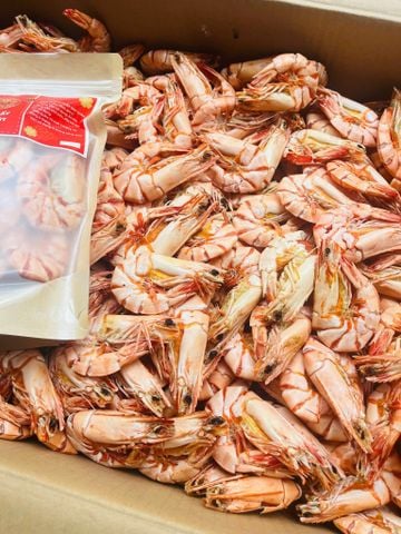  Tôm sú khô nguyên vỏ - túi 200gram 